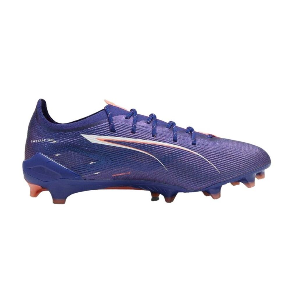 Puma Mens Ultra 5 Ultimate Firm Ground Football Boots / Purple/White/Orange